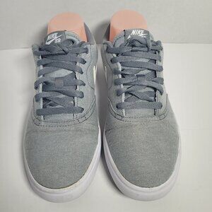 Nike SB Check Solarsoft Men’s Size 8 Premium Gray Canvas Sneakers